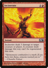 Incinerar / Incinerate - Magic: The Gathering - MoxLand